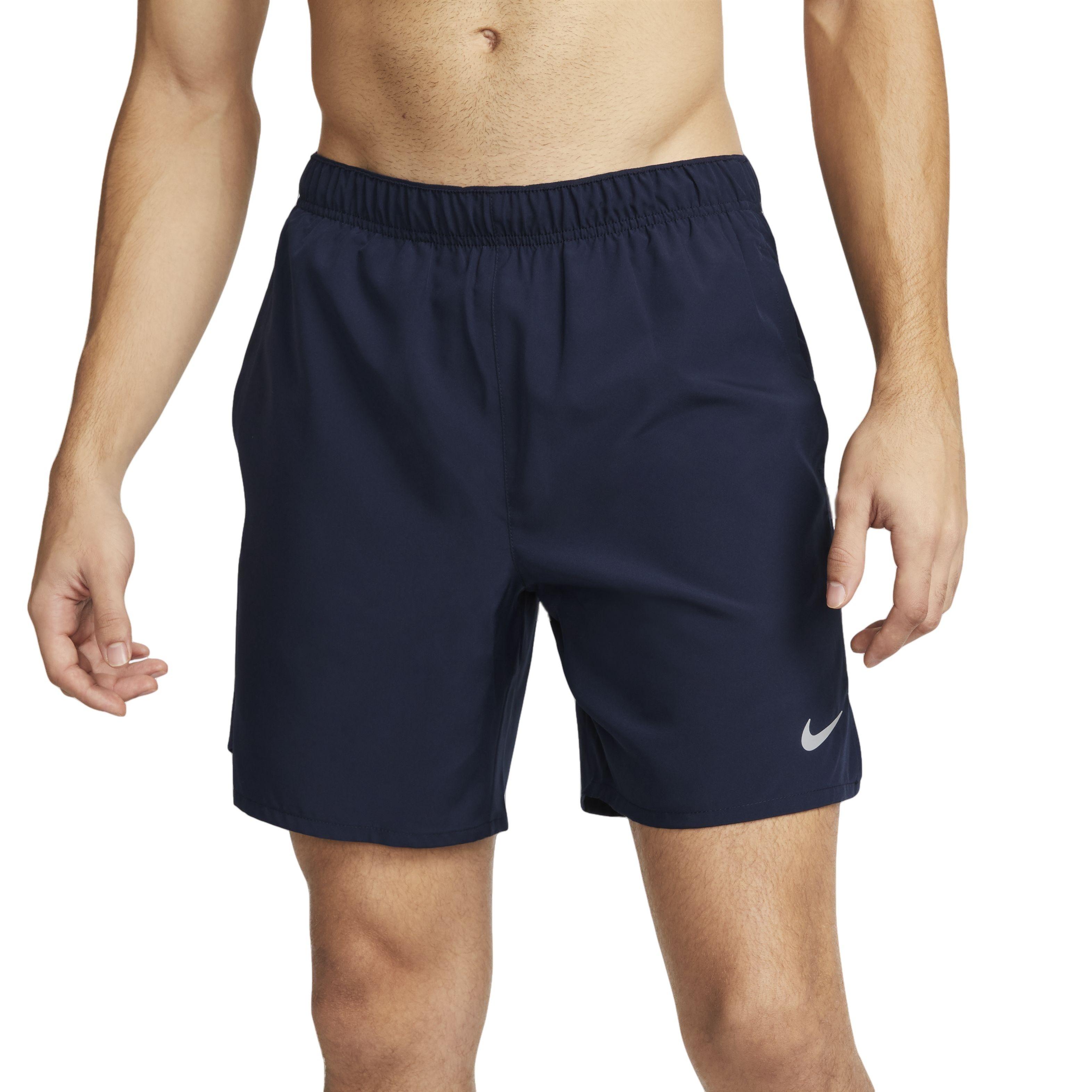 Nike Men's Dri-FIT Challenger 7" 2-in-1 Running Shorts-Dk Blue